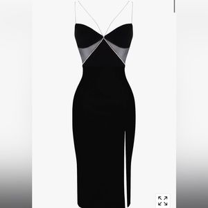 Heiress Beverly Hills Black Dress